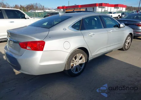 2015 Chevrolet Impala 2Lt from USA, damaged, VIN 2G1125S37F9191300